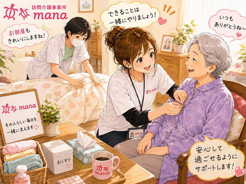 心のこもったケアは何よりも大切