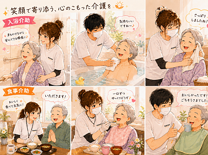 利用者様が笑顔になる!を目指して。